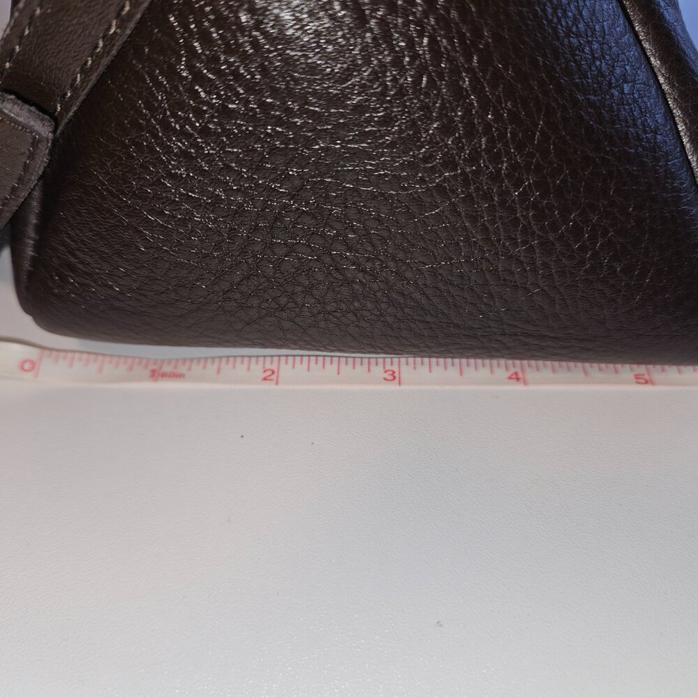 Madewell Top Handle/Crossbody Chocolate Brown Leather Bag - Picture 2 of 15